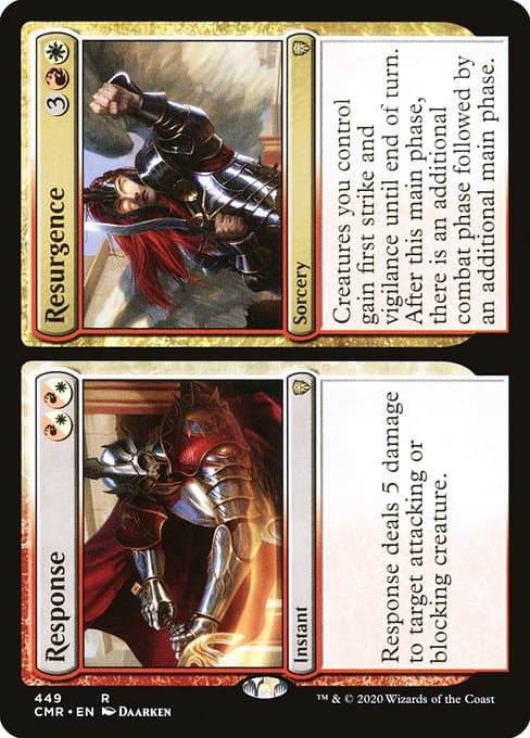 Response // Resurgence from Commander Legends (Rare)