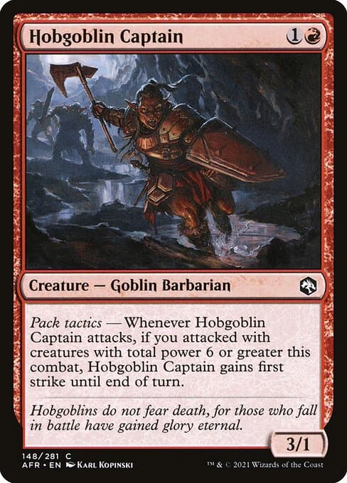 Hobgoblin Captain (Common)