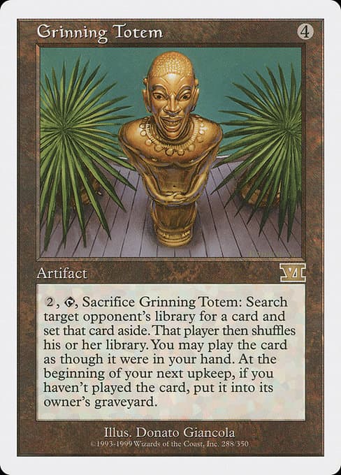 Grinning Totem from Classic Sixth Edition (Rare)