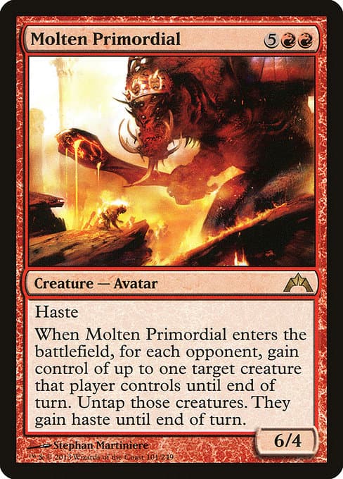 Molten Primordial from Gatecrash (Rare)