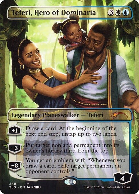 Teferi, Hero of Dominaria from Secret Lair Drop (Mythic)