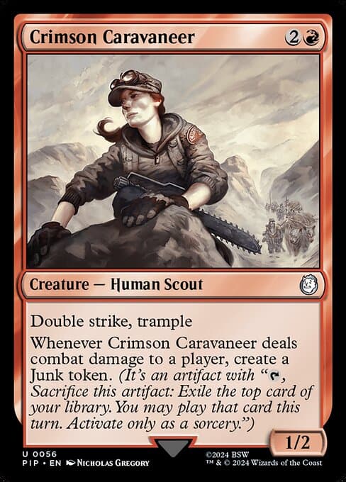 Crimson Caravaneer (Uncommon)