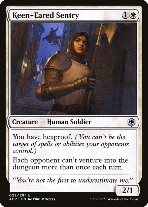 Keen-Eared Sentry from Adventures in the Forgotten Realms (Uncommon)