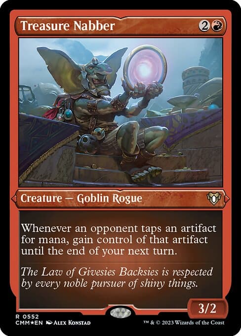 Treasure Nabber from Commander Masters (Rare)