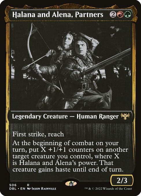 Halana and Alena, Partners from Innistrad: Double Feature (Rare)