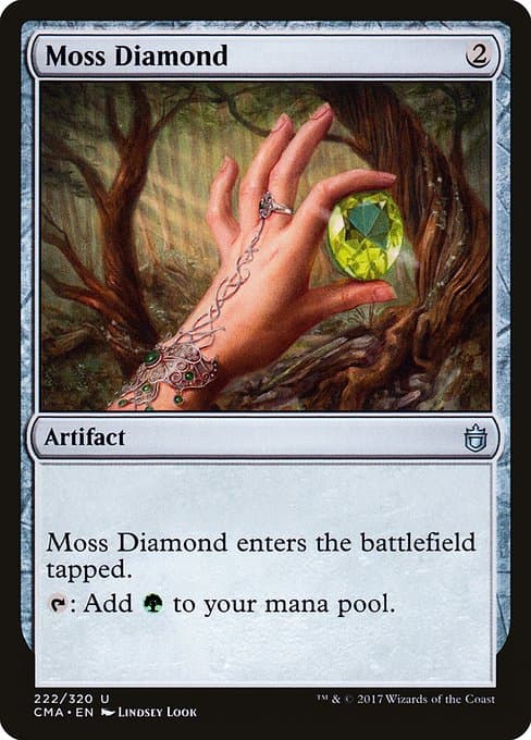 Moss Diamond from Commander Anthology (Uncommon)
