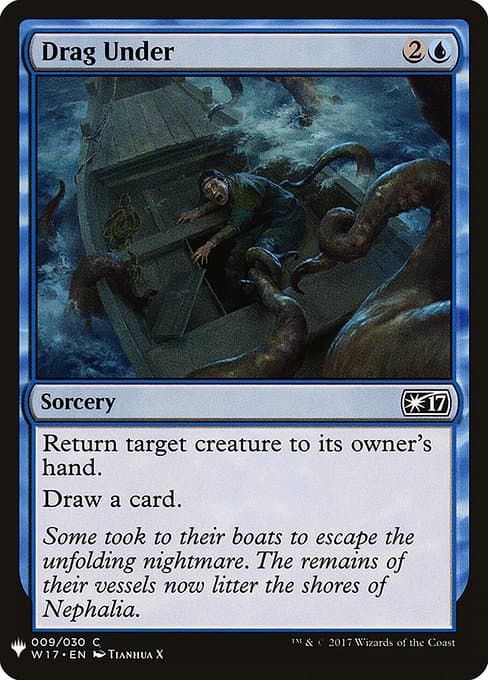 Drag Under from The List (Common)