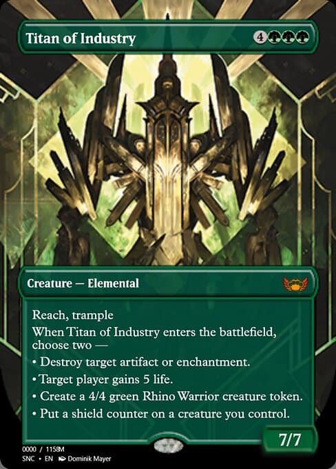 Titan of Industry from Magic Online Promos (Mythic)