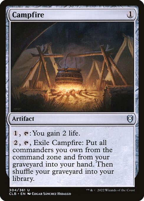 Campfire from Commander Legends: Battle for Baldur's Gate (Uncommon)