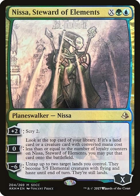 Nissa, Steward of Elements from San Diego Comic-Con 2017 (Mythic)