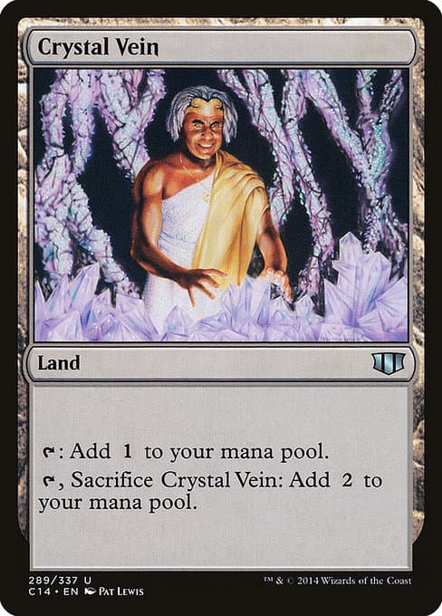 Crystal Vein from Commander 2014 (Uncommon)
