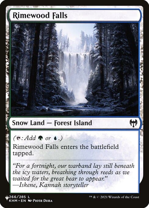 Rimewood Falls from The List (Common)