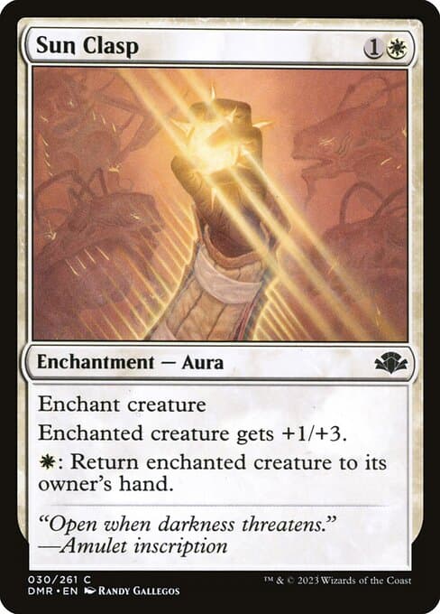 Sun Clasp from Dominaria Remastered (Common)