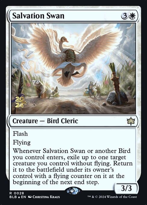 Salvation Swan from Bloomburrow Promos (Rare)
