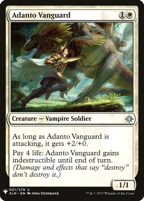 Adanto Vanguard from The List (Uncommon)