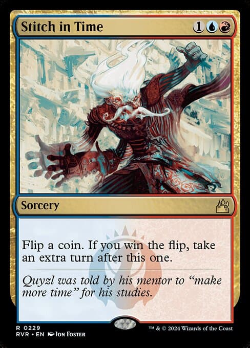 Stitch in Time from Ravnica Remastered (Rare)
