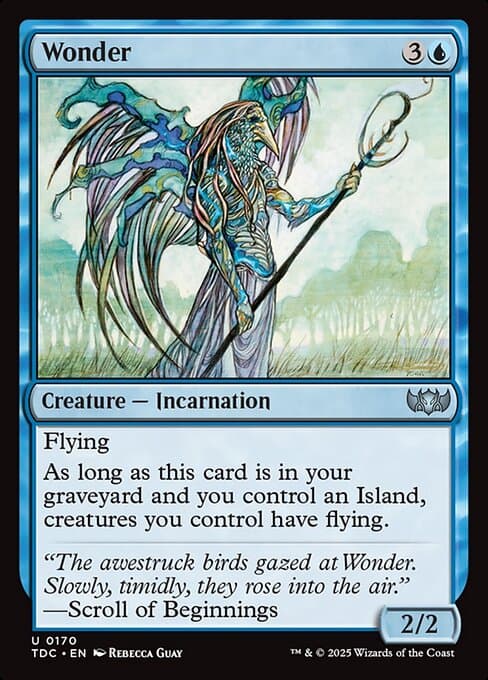 Wonder from Tarkir: Dragonstorm Commander (Uncommon)