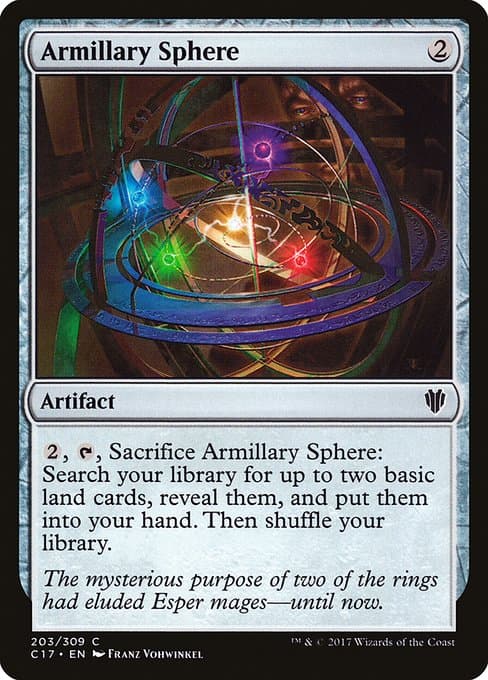 Armillary Sphere from Commander 2017 (Common)