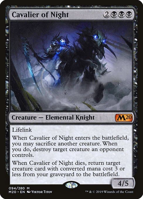 Cavalier of Night (Mythic)