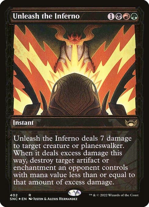 Unleash the Inferno from Streets of New Capenna (Rare)