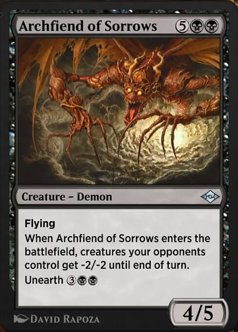 Archfiend of Sorrows from Jumpstart: Historic Horizons (Uncommon)