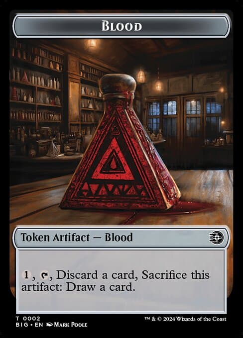 Blood from The Big Score Tokens (Common)