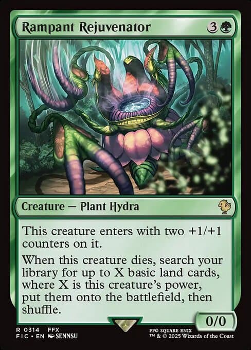 Rampant Rejuvenator from Final Fantasy Commander (Rare)