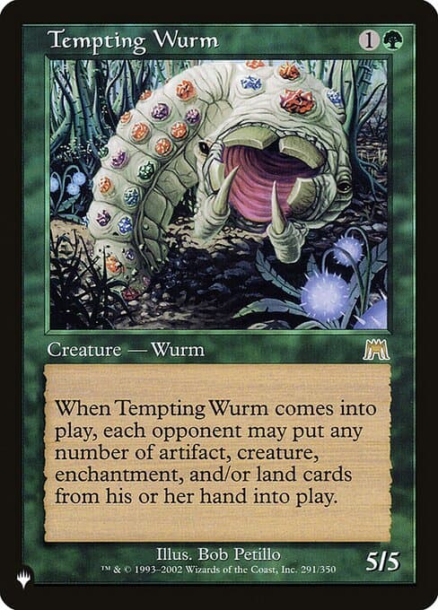 Tempting Wurm from The List (Rare)