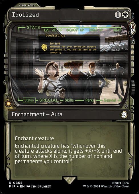 Idolized from Fallout (Rare)