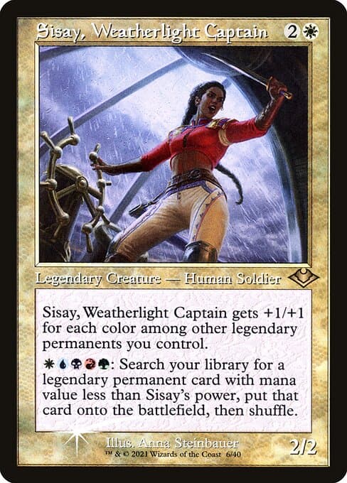 Sisay, Weatherlight Captain (Rare)