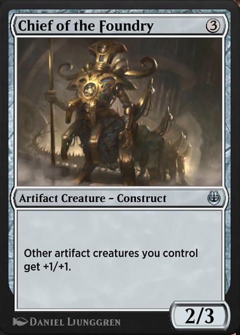 Chief of the Foundry from Kaladesh Remastered (Uncommon)