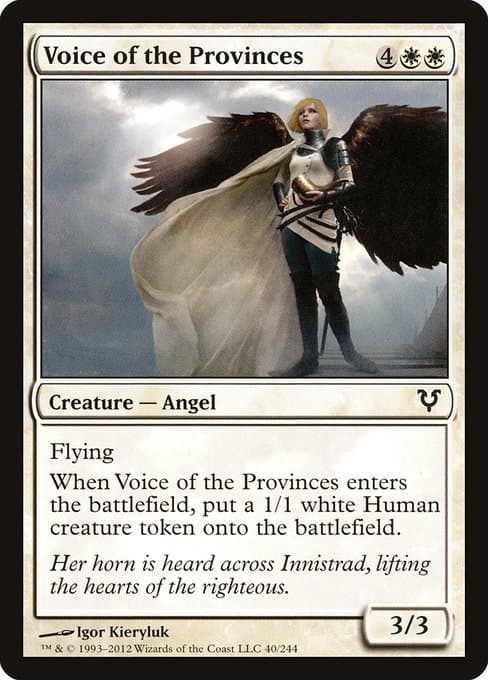 Voice of the Provinces from Avacyn Restored (Common)