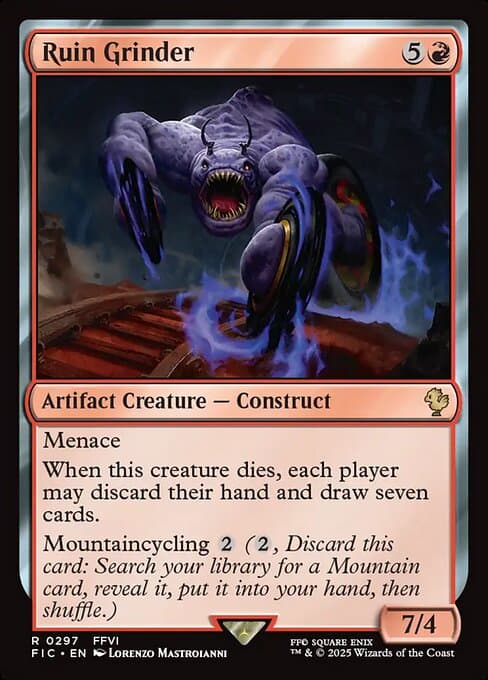 Ruin Grinder from Final Fantasy Commander (Rare)