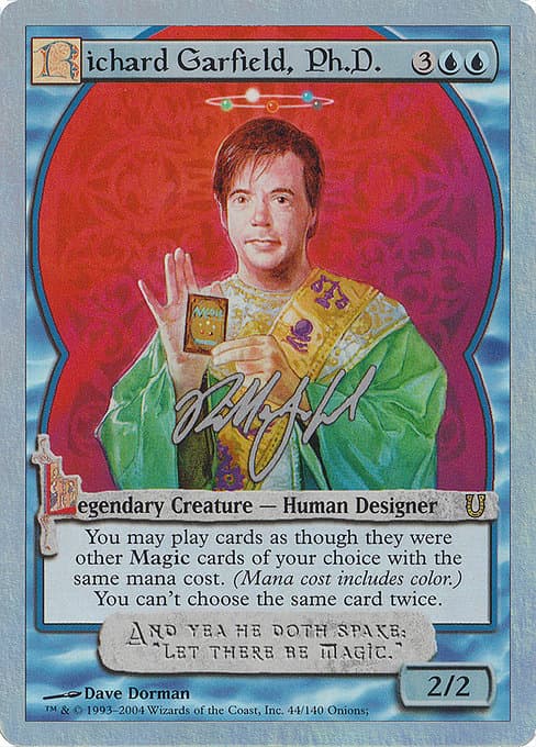 Richard Garfield, Ph.D. from Unhinged (Rare)