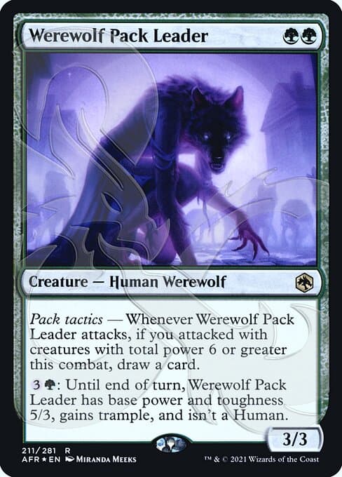 Werewolf Pack Leader from Adventures in the Forgotten Realms Promos (Rare)