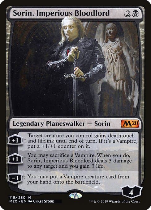 Sorin, Imperious Bloodlord from Core Set 2020 (Mythic)