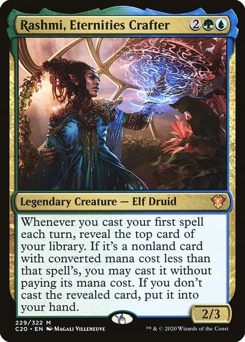 Rashmi, Eternities Crafter from Commander 2020 (Mythic)