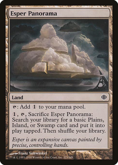 Esper Panorama from Shards of Alara (Common)