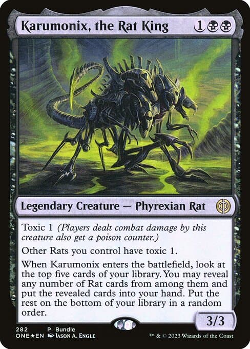 Karumonix, the Rat King from Phyrexia: All Will Be One (Rare)