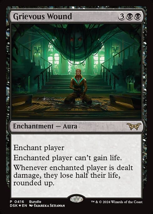 Grievous Wound from Duskmourn: House of Horror (Rare)