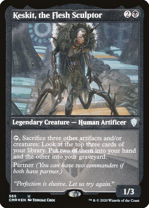 Keskit, the Flesh Sculptor from Commander Legends (Uncommon)