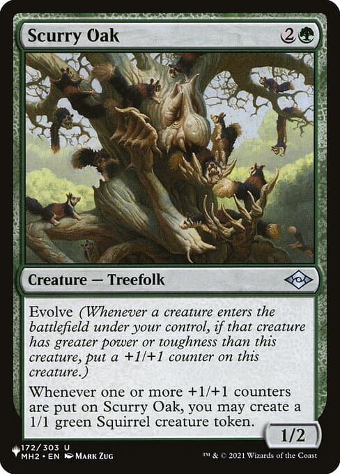 Scurry Oak from The List (Uncommon)