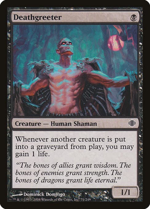 Deathgreeter from Shards of Alara (Common)