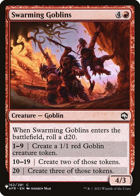 Swarming Goblins from The List (Common)
