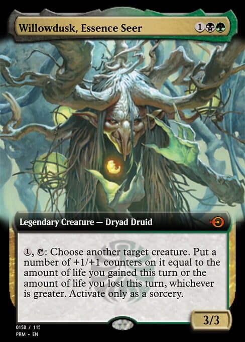 Willowdusk, Essence Seer from Magic Online Promos (Mythic)