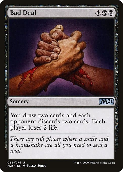 Bad Deal from Core Set 2021 (Uncommon)