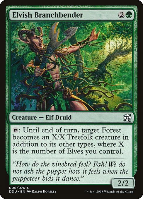 Elvish Branchbender from Duel Decks: Elves vs. Inventors (Common)
