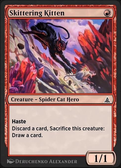 Masked Meower from Through the Omenpaths (Common)