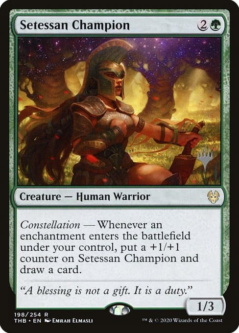 Setessan Champion from Theros Beyond Death Promos (Rare)