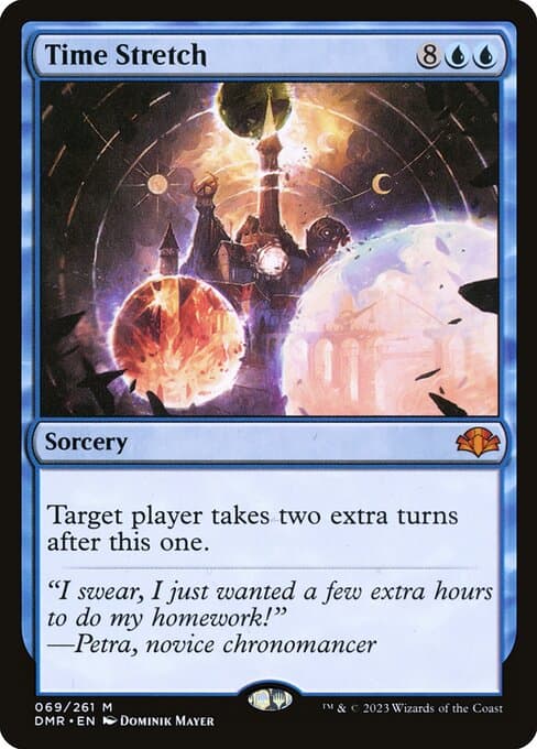 Time Stretch from Dominaria Remastered (Mythic)